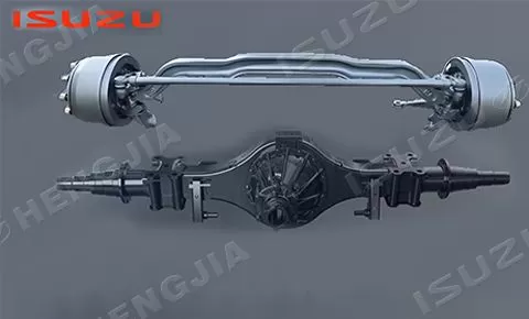 Essieux avant et arrière