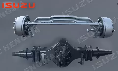 Essieux avant et arrière