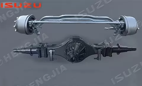 Essieux avant et arrière