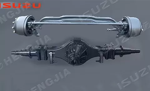 Essieux avant et arrière