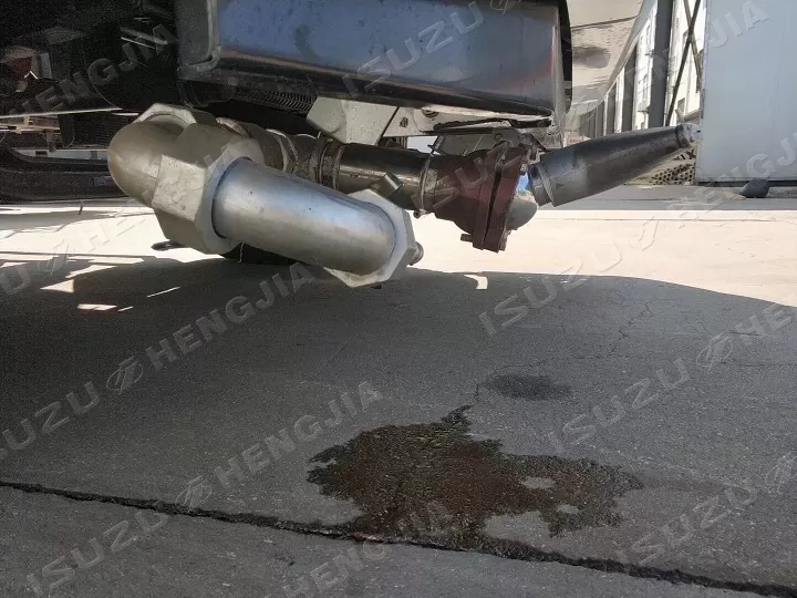 buse de stérilisation avant